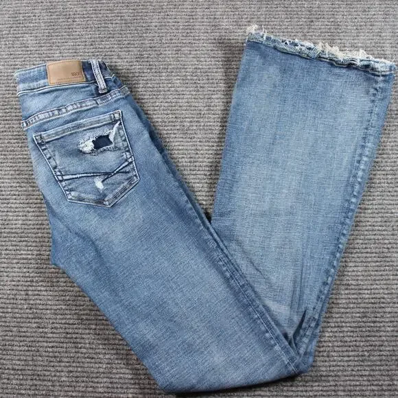 Buckle Jeans Bke Payton Jeans Womens 25x34 Light Wash Flare